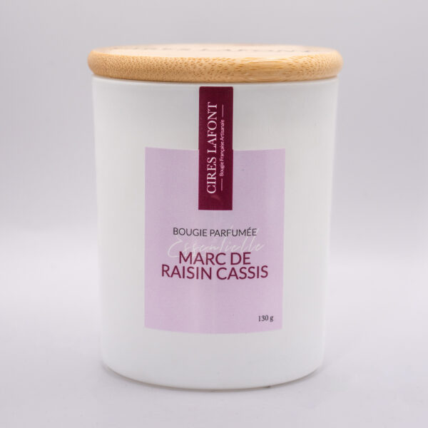 Bougie Marc de raisin cassis