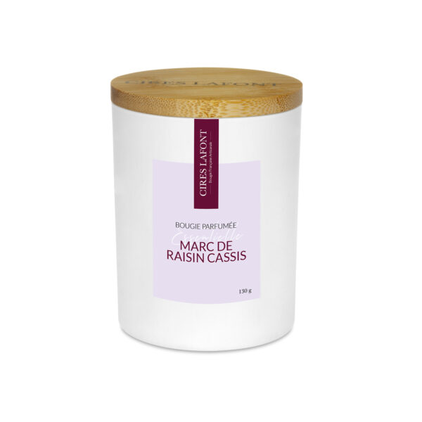 Bougie Marc de raisin cassis