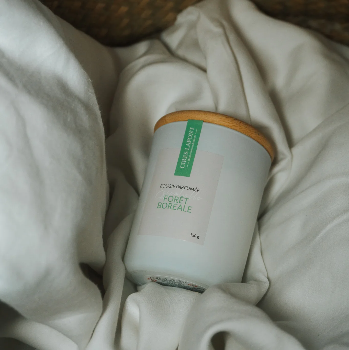 130g Artisan Scented Candle - Forêt boréale